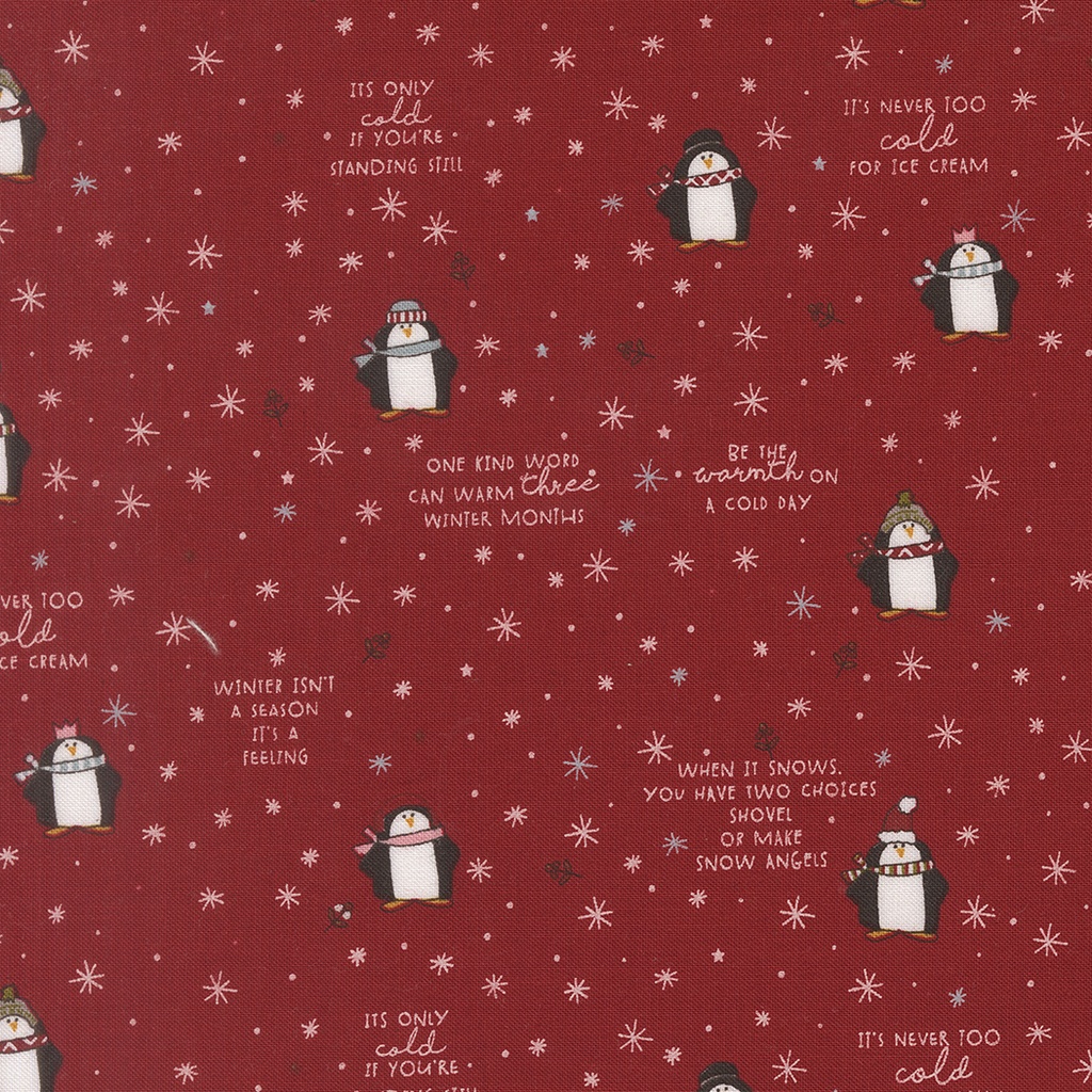 Chilly by Sweetwater - Mr. Penguin in Red