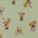 Windfall by Fancy That Design House - Vintage Flower Jars in Aqua