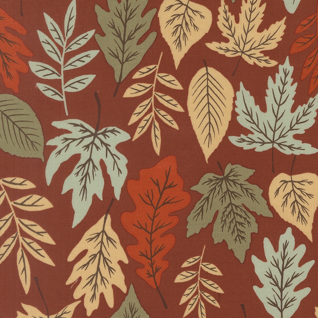 Windfall by Fancy That Design House - Leaf Fall in Rust