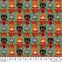 Christmas Pets by Mia Charro - Christmas Cats in Sage