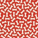 Winter Waggers by Devon Design Co - Dog Bone Cookies in Red