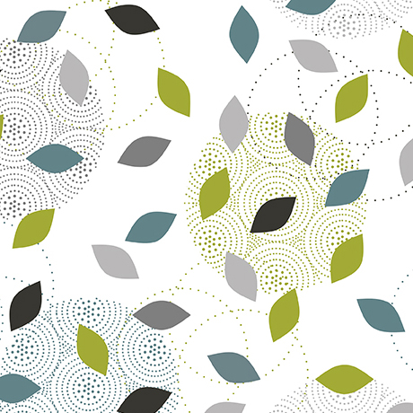 Renewal of Hope by Ink & Arrow - Leaf Geo in White