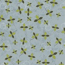 Renewal of Hope by Ink & Arrow - Floating Blossoms in French Blue