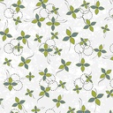Renewal of Hope by Ink & Arrow - Floating Blossoms in Pale Gray