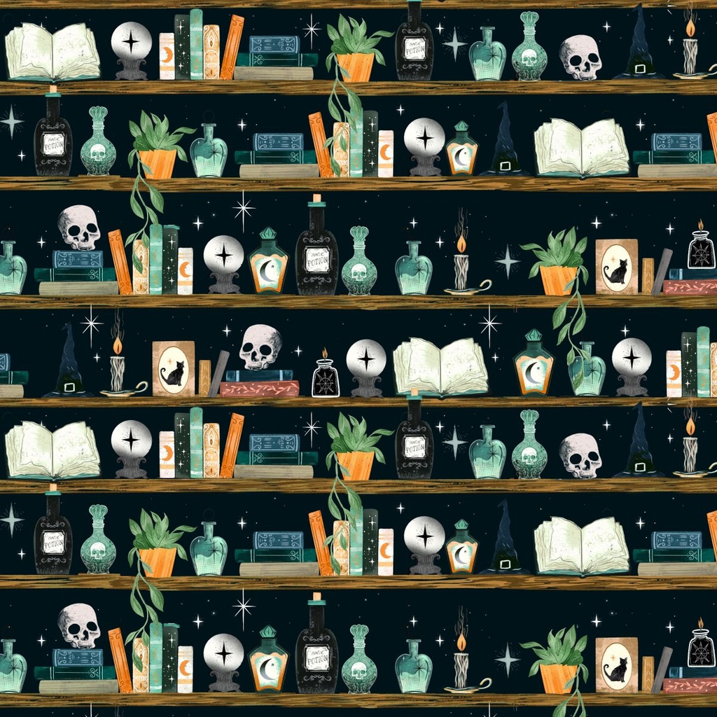 Witchy Wicked by Rose Halsey - Bookshelf in Black