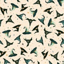 Witchy Wicked by Rose Halsey - Witches Hats and Stars in Cream