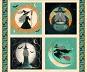 Witchy Wicked by Rose Halsey - Witch Block Panel 36"