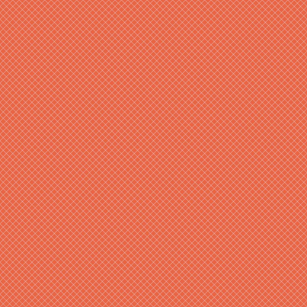 True Colors by Tula Pink - On The Grid in Salmon