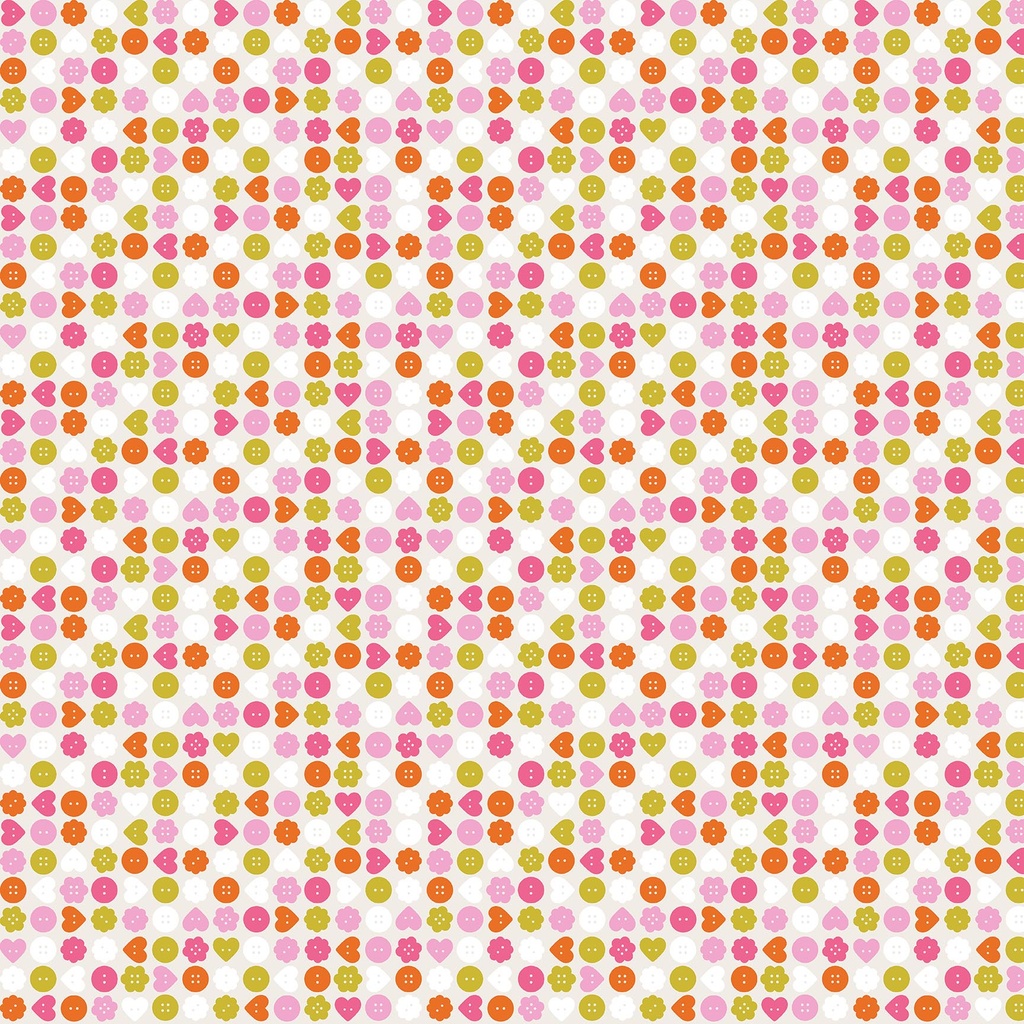 Bits & Bobs by Sarah Hearts - Buttons in Cream
