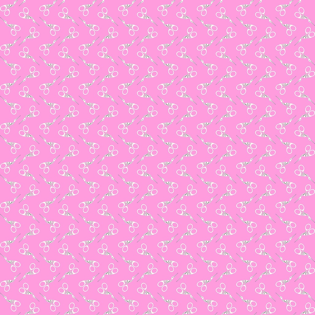 Bits & Bobs by Sarah Hearts - Scissors in Pink
