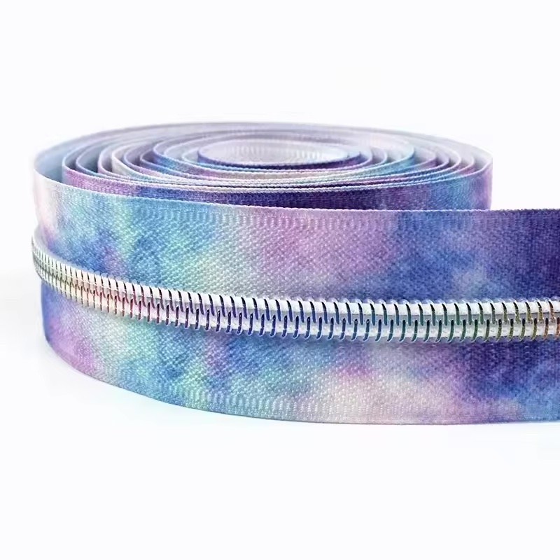 Zipper by the Yard Color Print - 2 Yards