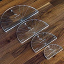 Handi Quilter Half Circle Ruler Set - Set of 4