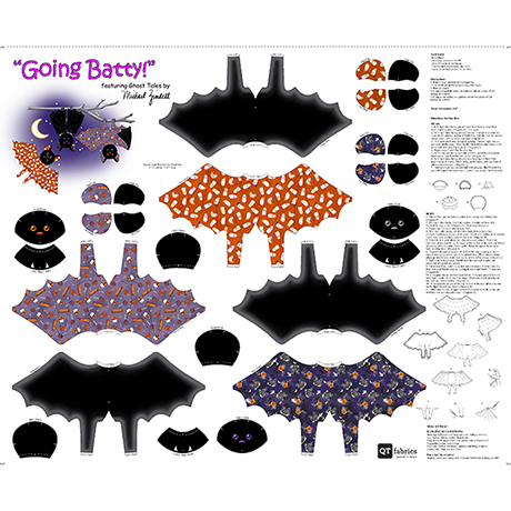 Ghost Tales by Michael Zindell - Going Batty Panel 36"