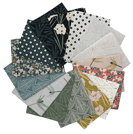 Meadow Drift by QT Fabrics - Fat Quarter Bundle 15pc