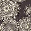 Winter Haven by Rachel Rossi Designs - Dancing Doilies in Charcoal