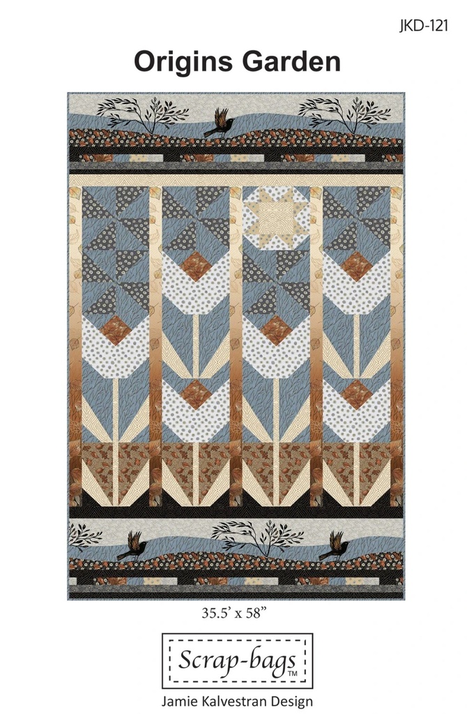 Origins Garden Quilt by Jamie Kalvestran