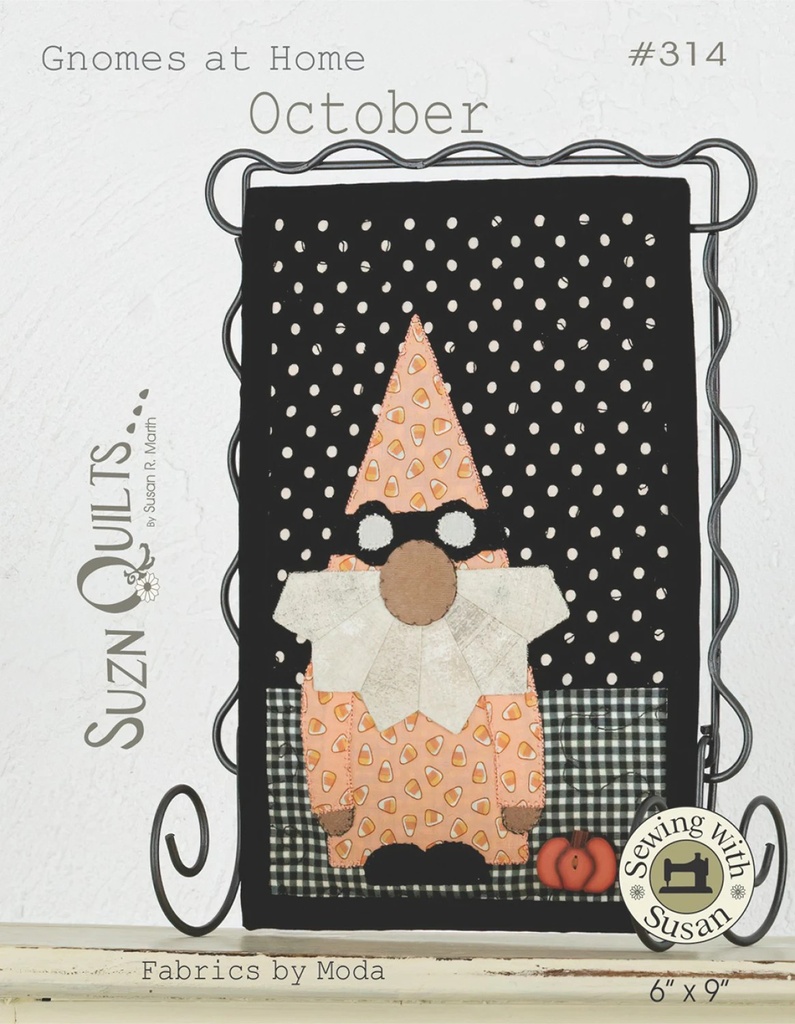 Gnomes at Home in October by Susan Marth