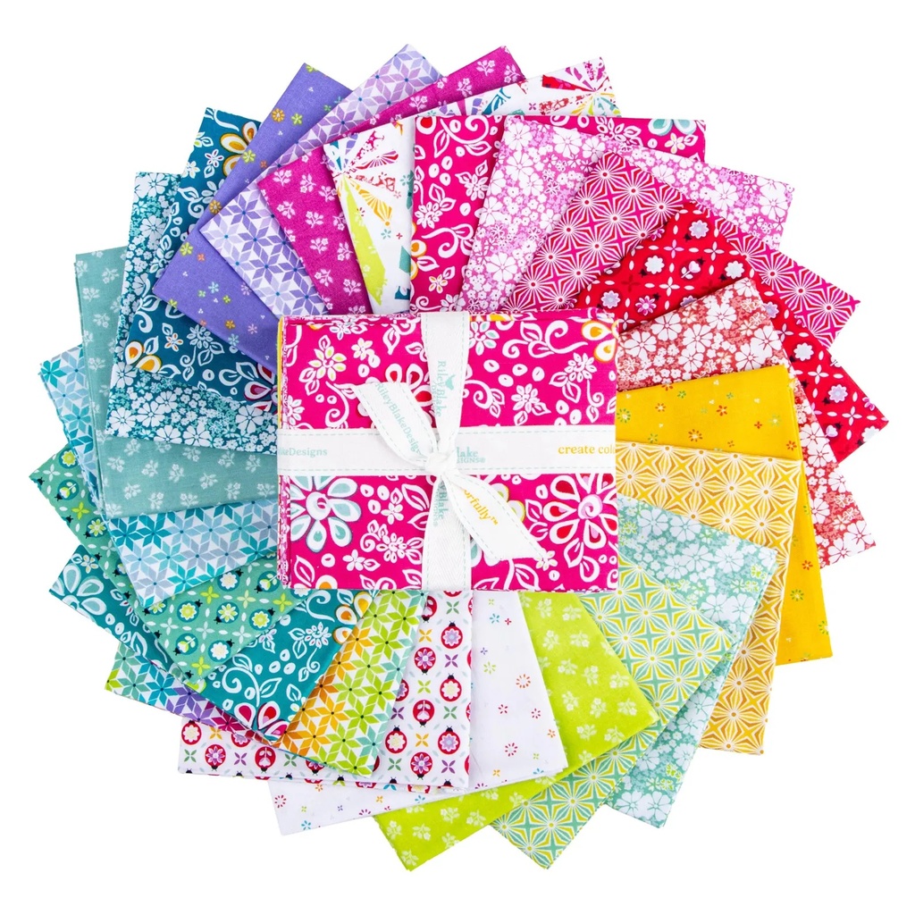 Chasing Rainbows by Leslie Ryan - Fat Quarter Bundle 23pcs