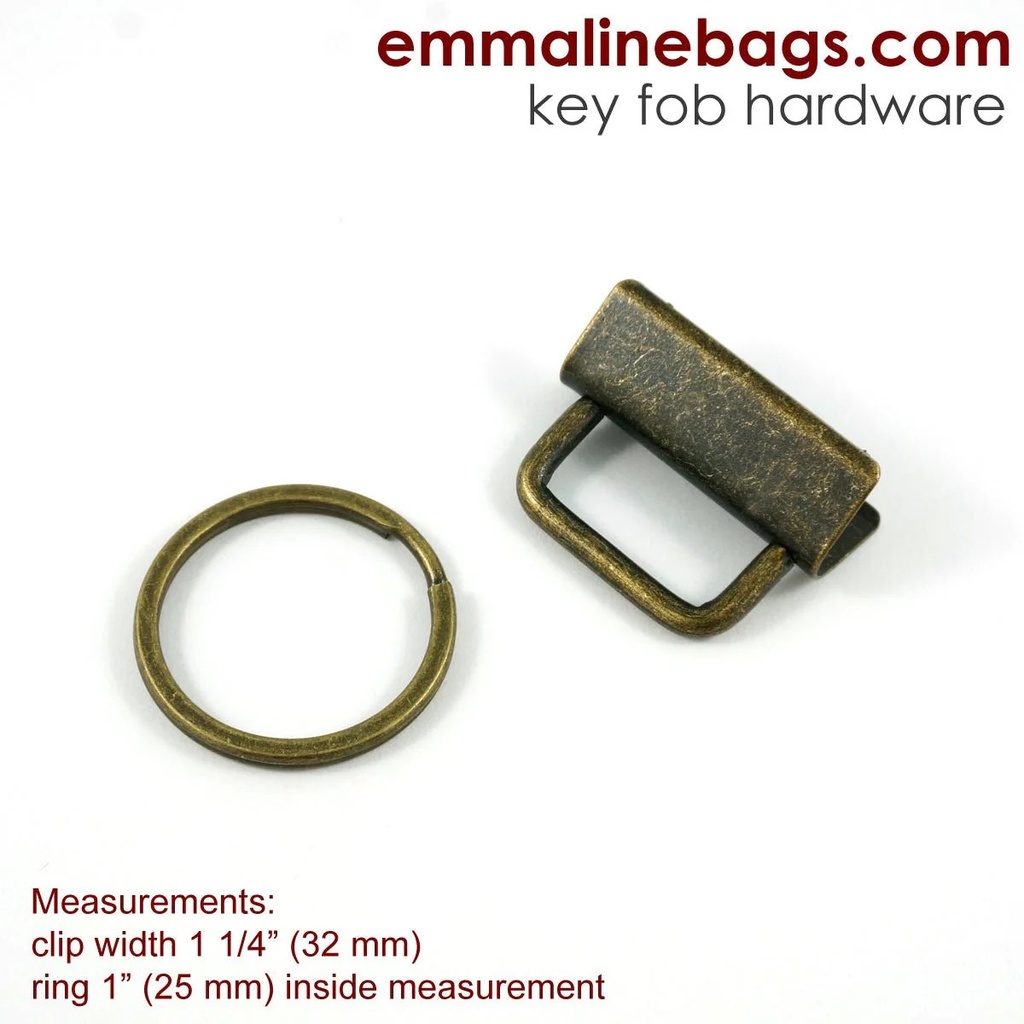 Key Fob Hardware - 5pk
