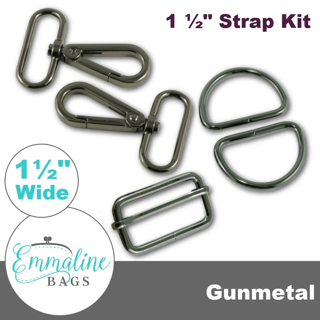 Hardware Kit - Strap Kit 1-1/2" (38mm) Wide Strap