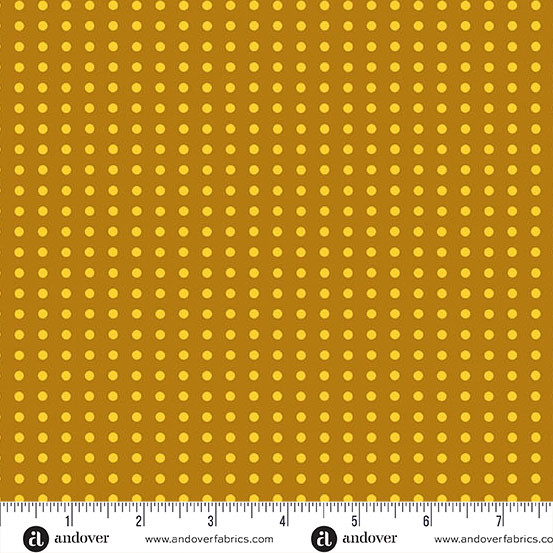 Jinny by Alison Glass - Dotty in Butterscotch