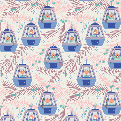Frost & Fir by AGF Sewcial Bee Collective - Snowy Adventures