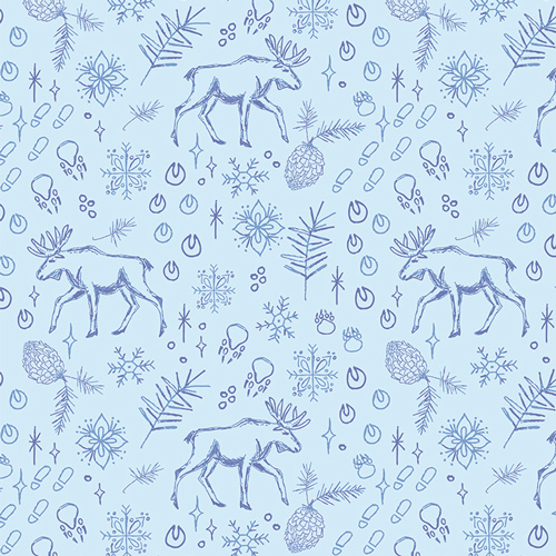 Frost & Fir by AGF Sewcial Bee Collective - Tundra Trails