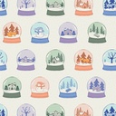 Frost & Fir by AGF Sewcial Bee Collective - Snowglobes Scene