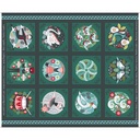 12 Days of Christmas by Ink & Arrow - 12 Days of Christmas 36" Panel