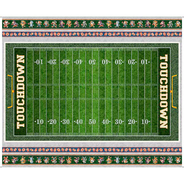 Gridiron Gang by Morris Creative Group - Football Field Panel 36"