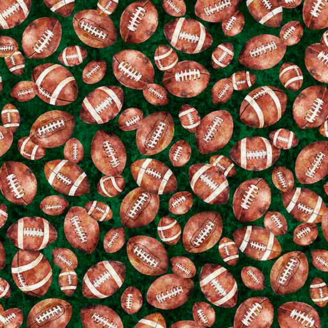 Gridiron Gang by Morris Creative Group - Footballs in Forrest