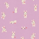 Lofi Linens by Rashida Coleman Hale - Rabbeats in Wisteria