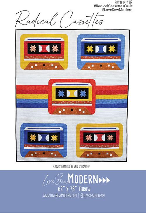 Radical Cassettes by Love Sew Modern