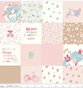 Cotton Nook by Minki Kim - Patchwork in Pink