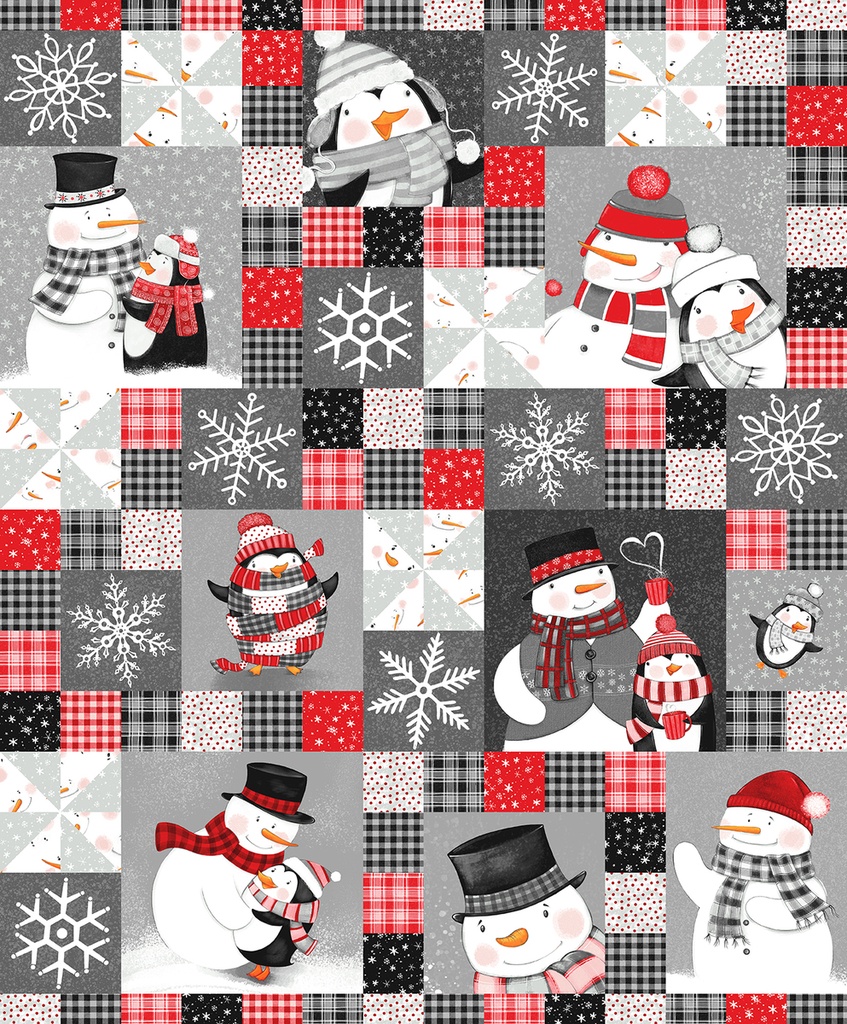 The Cool Club Flannel by Art By Bella - Cheater Print in Charcoal
