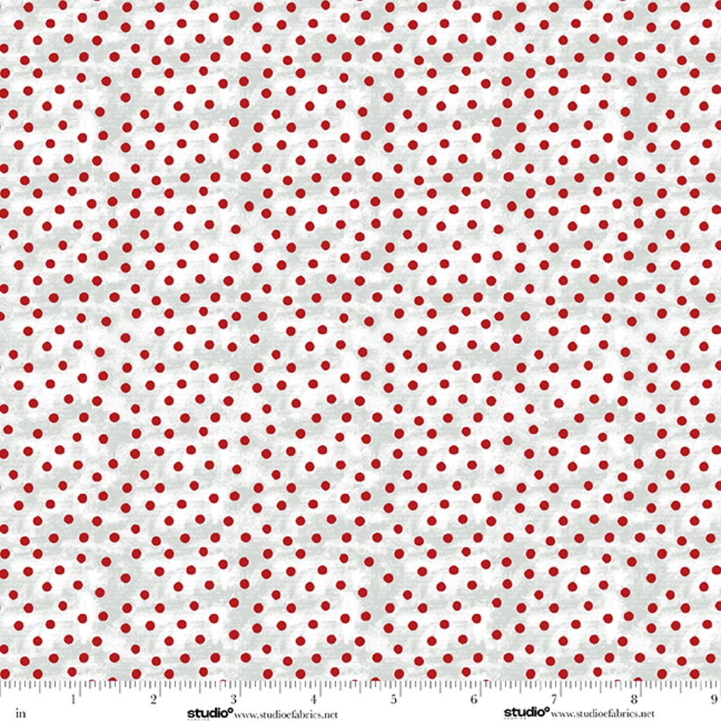 The Cool Club Flannel by Art By Bella - Dots in Cloud