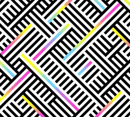Prismatic by Libs Elliott - Rogue Weave in Burst