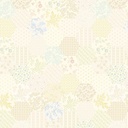Patrick's Promise by Christine Schulte - Hexagons in Vanilla Wideback 108"
