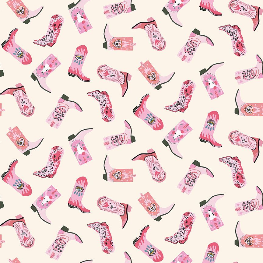 Pink Pony Club by Dear Stella - Yeehaw in Cream