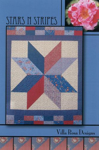 Stars N Stripes by Pat Fryer for Villa Rosa Designs