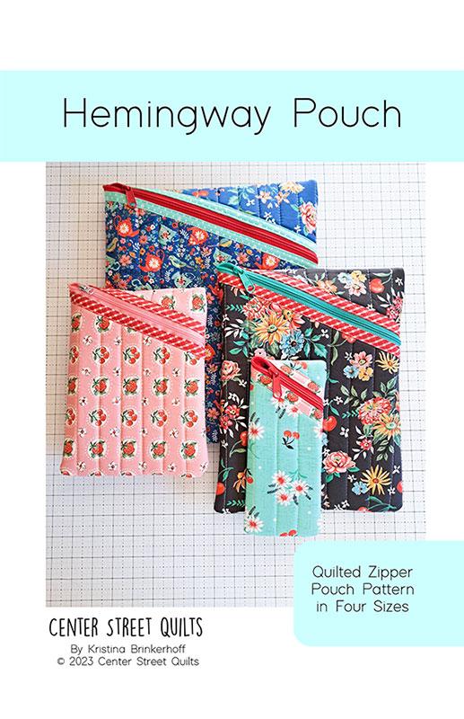 Hemingway Pouch by Kristina Brinkerhoff