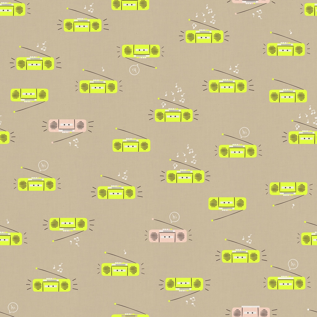 Lofi Linens by Rashida Coleman Hale - Boom in Khaki