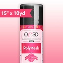 OESD - PolyMesh CutAway Black 15in x 10yd