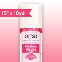OESD - Medium Weight CutAway White 15in x 10yd
