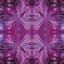 Incandescent by Paula Nadelstern - Reflections in Fuschia