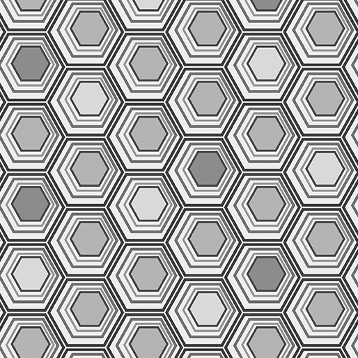 Refresh by Lisa Ruble - Hexie Pops in Gray
