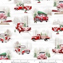 Tailgate Traditions by Jan Shade Beach - Small Trucks in Multi