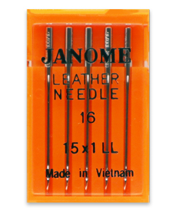 Janome Leather Needles #16 5/pk