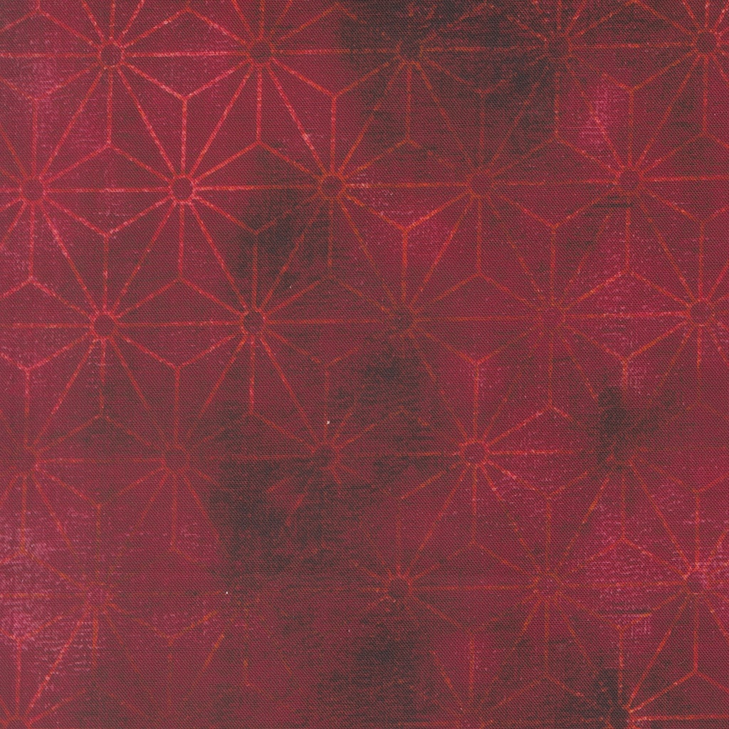Tranquil Patina by Debbie Maddy - Stellar Gleam in Crimson