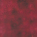 Tranquil Patina by Debbie Maddy - Stellar Gleam in Crimson